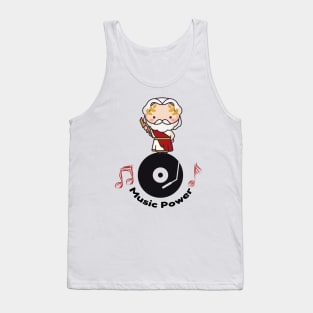 Music life power cool design Tank Top